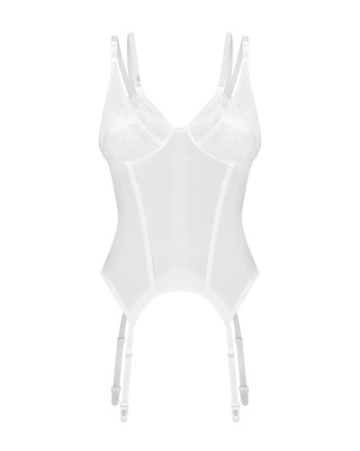 Arrowel White gorset biały biały S/M