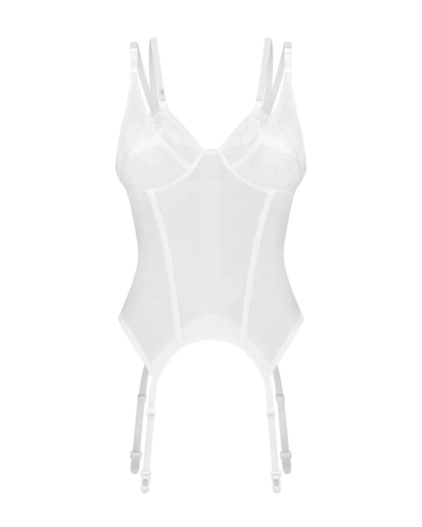 Arrowel White gorset biały biały S/M