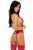 Adelaide teddy cherry czerwony L/XL