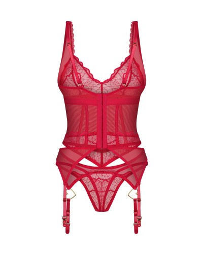 Cupide Desir gorset i stringi jak na zdjęciu 2XL/3XL