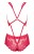 BODY OBSESSIVE 853-TED-3 czerwony S/M