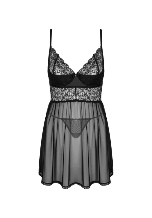 Chemeris babydoll i stringi jak na zdjęciu XS/S