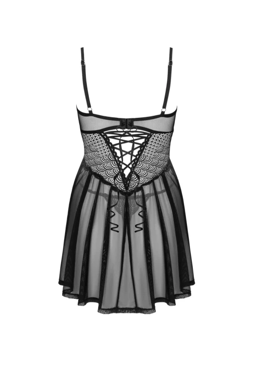 Chemeris babydoll i stringi jak na zdjęciu XS/S