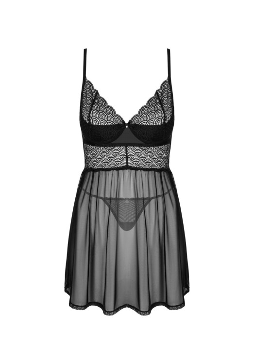 Chemeris babydoll i stringi jak na zdjęciu XL/2XL