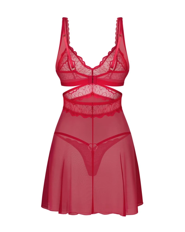 Cupide Desir babydoll i stringi jak na zdjęciu 2XL/3XL