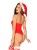 Kissmas body czerwone