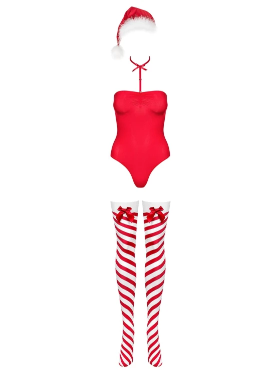 Kissmas body czerwone