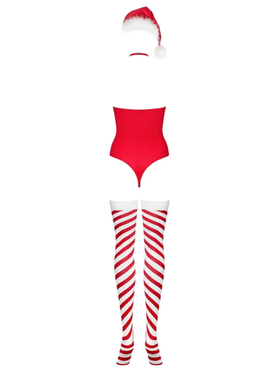 Kissmas body czerwone