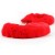 KAJDANKI FLUFFY HAND CUFFS CZERWONE
