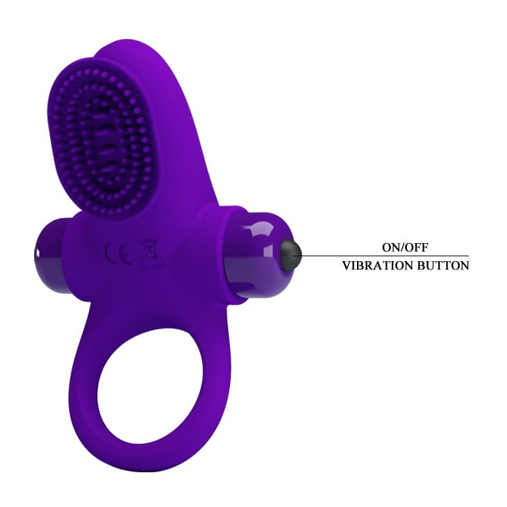 PIERŚCIEŃ PRETTY LOVE - VIBRANT PENIS RING 2