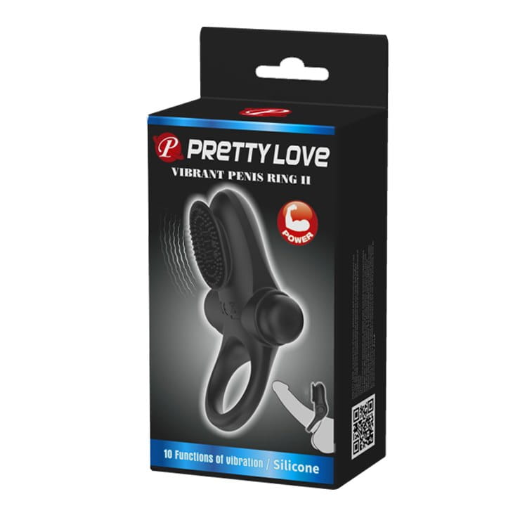 PIERŚCIEŃ PRETTY LOVE - VIBRANT PENIS RING 2