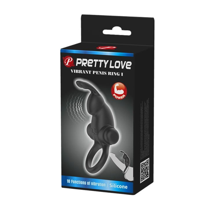 PIERŚCIEŃ PRETTY LOVE - VIBRANT PENIS RING 1