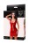 Glossy Bessie dress - red czerwony M